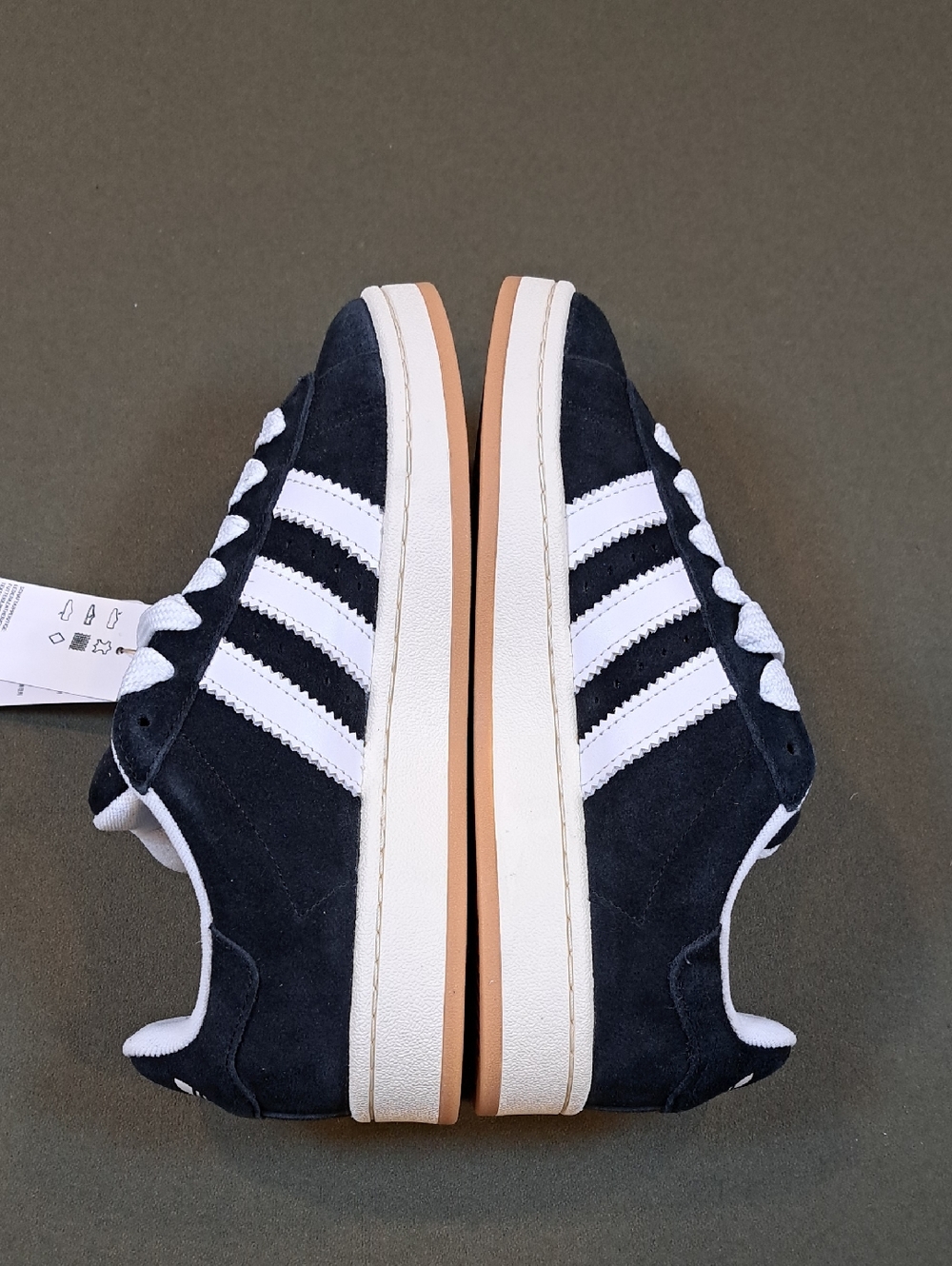 Adidas Campus 00s Sneaker - Color: Black/White - Unisex: Men 6, Women 7 - Picture 7 of 11